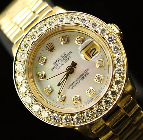 Rolex diamond bezels